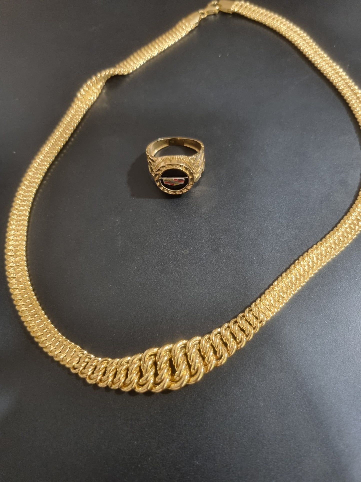 Combo Cadena corte de princesa con anillo