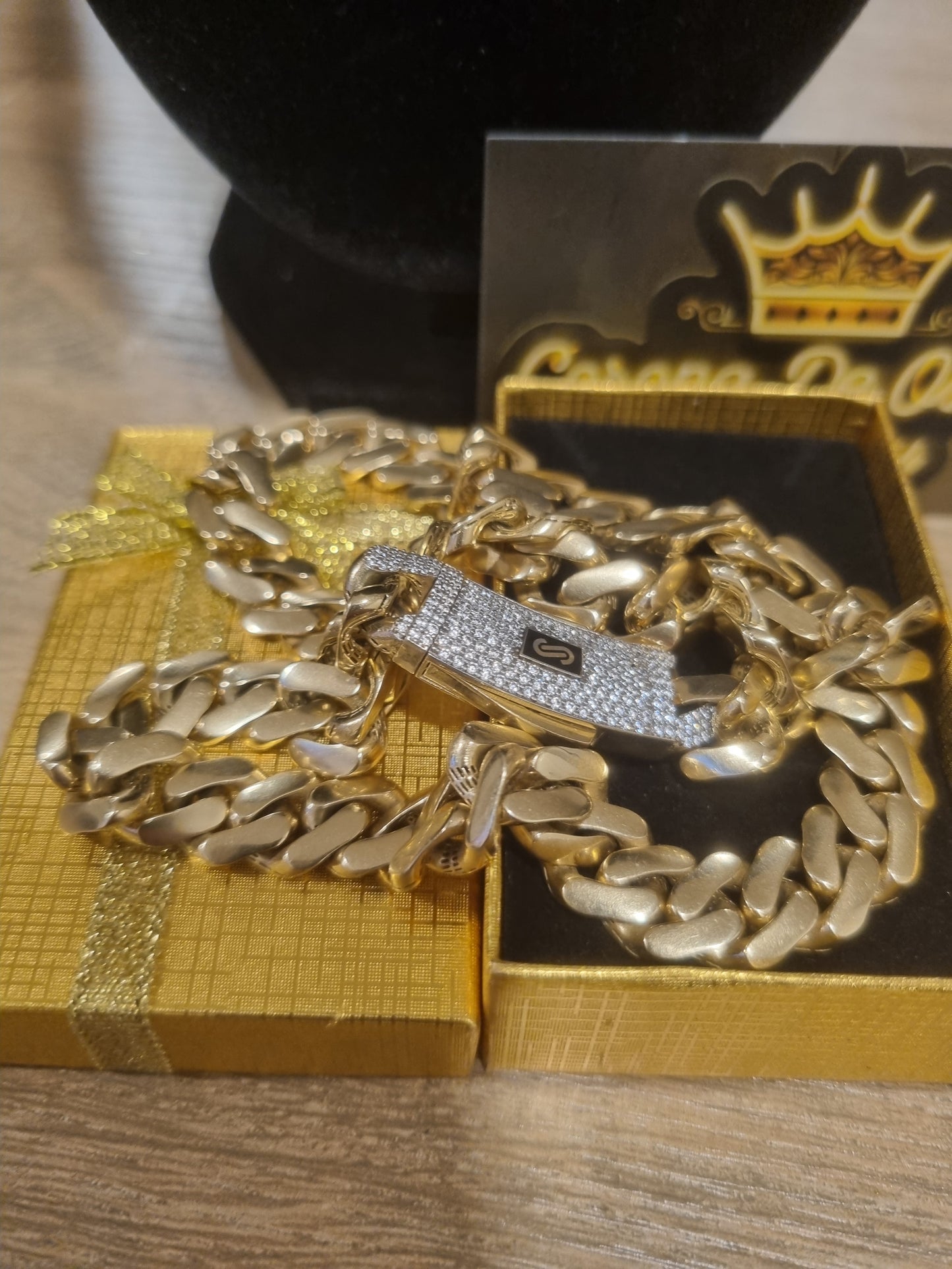 Cadena Monaco de 10K