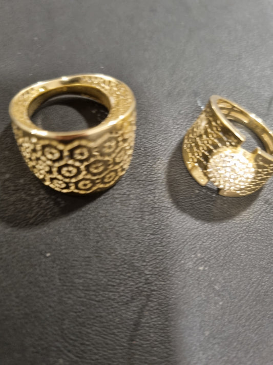 Combo anillos de celula y lunar brillante