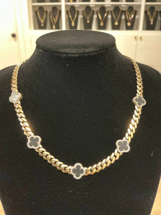 CADENA CLOVER Y MANILLA (SET)