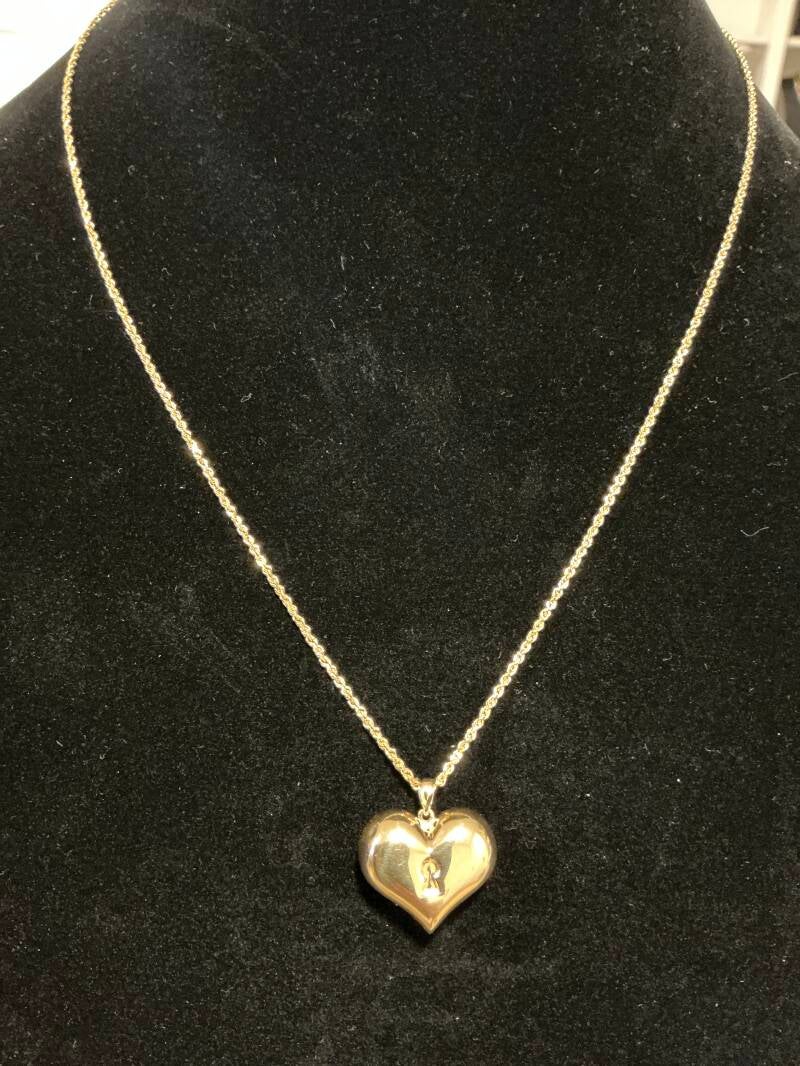 CADENA ROPE CON DIJE DE CORAZON