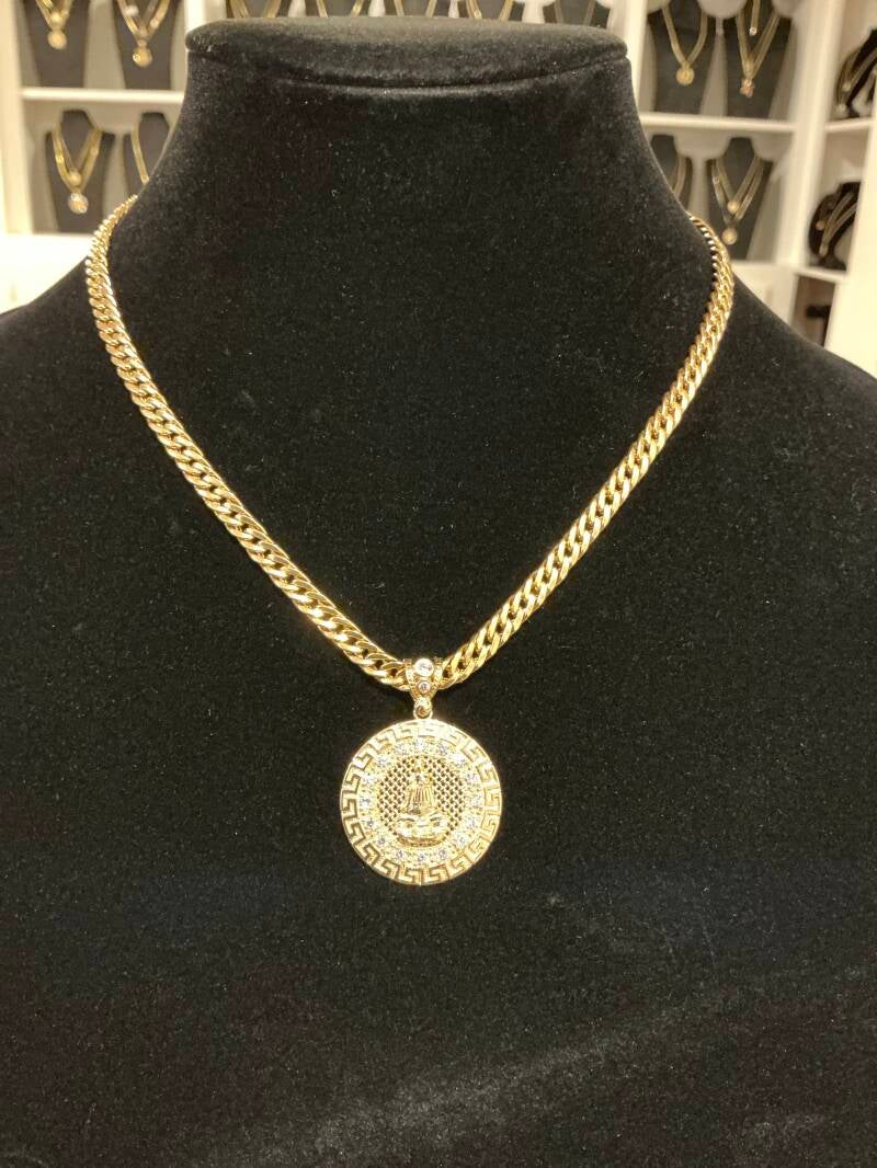 CADENA CON LA SANTÍSIMA CARIDAD DEL COBRE