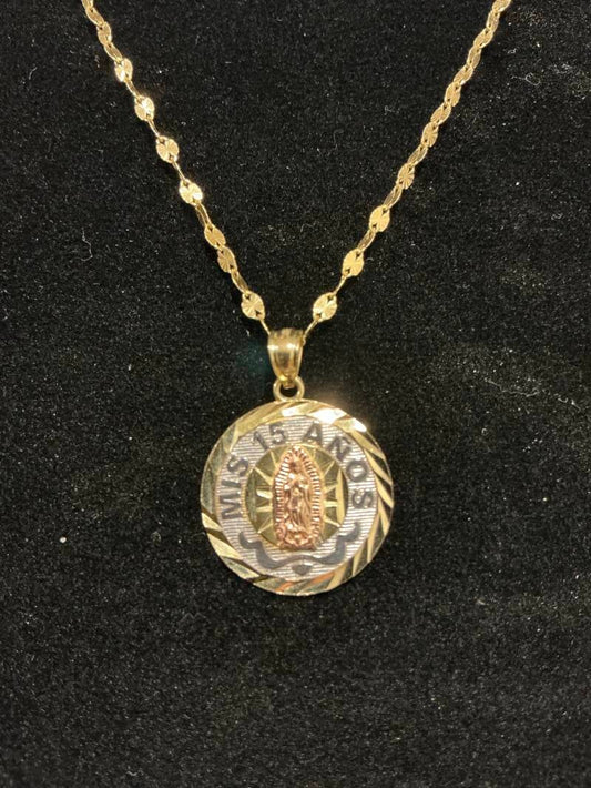 CADENA CON DIJE 15 AŃERA