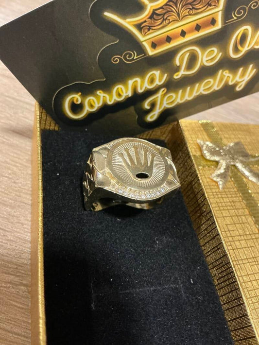 ANILLO SÓLIDO DISEÑO DE ROLEX