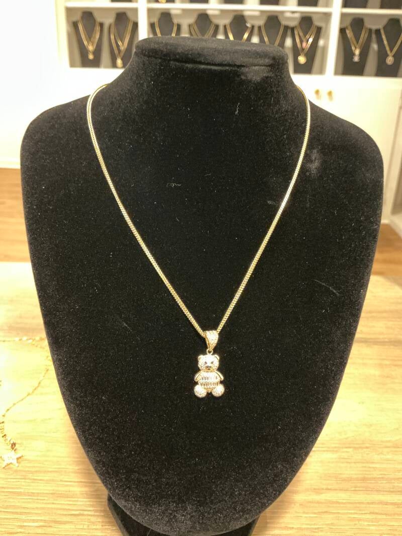 CADENA FRANCO CON DIJE DE OSITO