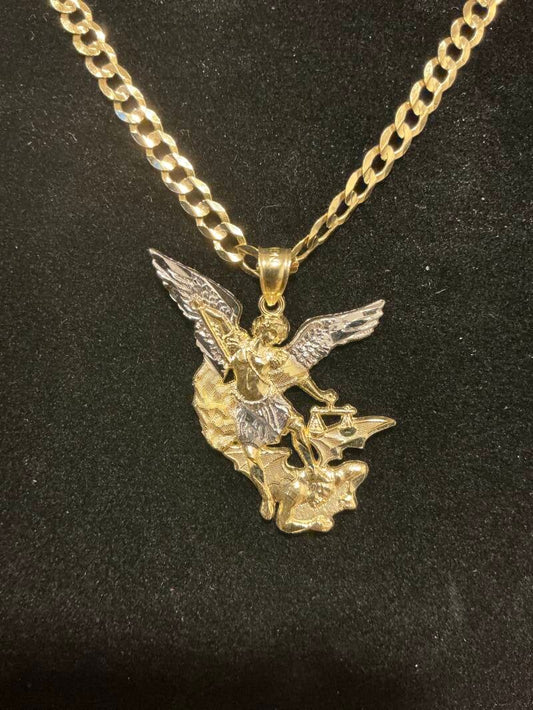 CADENA CUBANA CON DIJE DE ALCANGEL